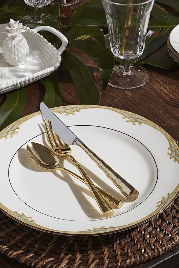 Lenox 6226609 British Colonial Bamboo Dinner Plate