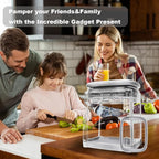 ZHANG XIAO QUAN SINCE 1628 Potato Slicer French Fry Cutter Veggie Chopper Cutter for Fries Potato Onion Cutter Food Chopper Manual Hand Vegetable Cutter Dicer (1 Blade)