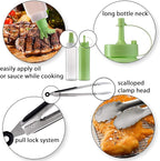 Metal Spatula Set of 6 - Griddle Accessories kit - Grill Flat Spatula Pancake Flipper Hamburger Turner - Metal Utensil Great for BBQ Grill Flat Top Cast Iron Griddle