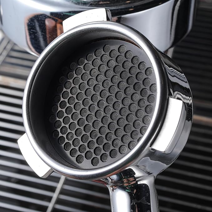 54mm Coffee Tamper Set for Breville Espresso Machines – Includes Tamping Stand, Spring Loaded Tamper, Coffee Distributor, Naked Portafilter, and Puck Screen