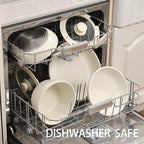 21PCS Pots and Pans Set Ceramic, Pots and Pans Set Non Stick, Removable Handle, Stackable, Nonstick Cookware Set, Non Stick for Cooking