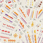 Piping Tips Practice Board Guide Paper Sheets 250+ Cake Decorating Tips Techniques Tutorial Patterns 74 Sheets/Set