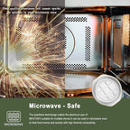 7.8" Aluminum Foil Pans with Integrated Handles and Snap-On Lids (10 pcs) | 2X Thickness Heavy-Duty Reusable Tin for Baking and Cooking