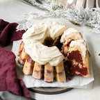 Baker's Secret for Fluted Cake Pan, Fluted Cake Pans, Die Cast Aluminum Cake Pans, 2 Layers Non-stick Coating, Novelty Cake Pan, 7.2 Cups Capacity - The Cast Aluminum Collection (Spring Water)