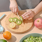 Bamboo Fiber Salad Bowl with Servers Set Large 9.8inches Nature Bamboo Mixing Bowl with Servers with Lid Spoon and Fork for Fruits,Salads and Vegetables