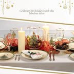 Spode Christmas Tree Heart Shaped Dip Bowl - 4.75-Inch Fine Earthenware Bowl for Dips, Sauces, and Condiments - Festive Holiday Decor and Christmas Gift - Classic Design, Dishwasher Safe