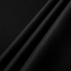 sancua 10 Pack Black Tablecloth 60 x 120 Inch, Rectangle Table Cloth for 8 Feet Tables - Stain and Wrinkle Resistant Washable Polyester Table Cover for Dining Tables, Buffet Parties and Camping