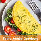 4 Pcs 6" Egg Ring 8" Pancake Mold Stainless Steel Non-stick Omelette Ring with Silicone Handle Egg Mold for Breakfast Sandwiches (Silicone Oil Brush Eggs Strainer)