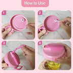 4 Pack Wide Mouth Mason Jar Lids with Straw, Leak-Proof Covers for Drinking or Storage, Fits Ball & Kerr Mason Jars