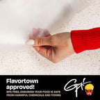 Guy Fieri's Flavortown 11” x 16’ Vacuum Seal Bag - 2-Pack BPA-Free Food Storage Bags, Freezer Safe, Locks in Flavor & Freshness, Reduces Waste, Ideal Kitchen Plastic Bags for Sealing & Preserving