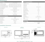 Midea Equipment 1034N1A Countertop Commercial Microwave Oven with Touch Control, 1000W, Stainless Steel, 1.2 CuFt