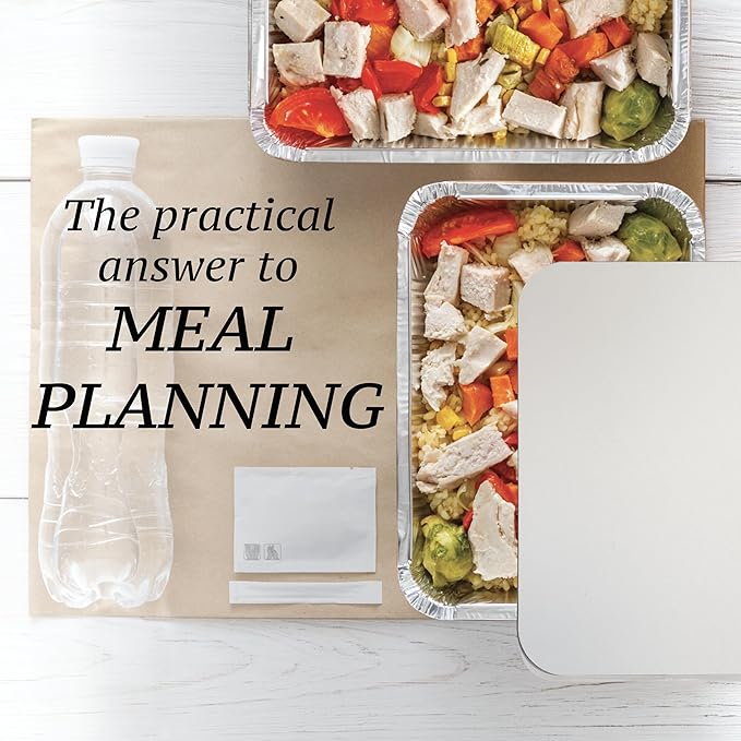 Spare Essentials 110 Pack - 2.25LB Aluminum Pans with Cardboard Lids - To go Foil Containers with Lids - Disposable Food Containers - Foil Take Out - Meal Prep Trays Foil Tins Freezer Meals Comercial