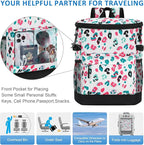 Cooler Backpack 33 Cans Backpack Coolers Insulated Leak Proof Soft Beach Cooler Bag for Men Women Ice Chest Backpack Camping Hiking Picnic Travel Cooler Lunch Backpack