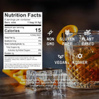 SAYSO Espresso Martini & Old Fashioned Cocktail Tea Bags - Instant Cocktail or Mocktail Mixers - No Hot Water - Professionally Crafted - Home Bar - Organic Ingredients, 16-Pack