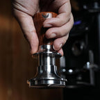 51mm Tamper Tool Espresso V2 Rosewood Spring Loaded 30LB Calibrated Coffee Tamper Compatible With Delonghi, Casabrews, Smeg and more Espresso Machine Accessories