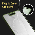 2 in 1 Pure Titanium Cutting Boards for Kitchen Chopping Board with Handle Large Big Small Kitchen Meat Butcher Block Not Stainless Steel Wood Bamboo Glass Rubber Plastic Silicone Acrylic Teak Sink