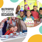 Exquisite Party Solids 60 Inch X 300 Feet Clear Plastic Table Cover Roll in A Cut - to - Size Box with Convenient Slide Cutter. Cuts Up to 36 Rectangle 8 Feet Plastic Disposable Tablecloths