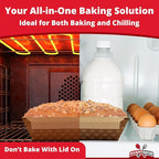 Chef-Grade Elegant 1Lb Paper Loaf Pans 25 Pk. Best Disposable Bakeable Kraft Pan Supply for Baking Bread, Small Meatloaf, Lemon Bundt Cake, Sweets for Holiday Gifts, Bake Sales or Fundraiser.