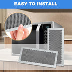 2-Pack ME19R7041FS Microwave Oven Charcoal Filter Replacement Compatible with Samsung ME19R7041FS/AA, ME19R7041FT/AA, ME19R7041FB/AA, Durable Microwave Filter Replacement