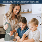 LANE LINEN Kitchen Towels Set - 100% Pure Cotton Dish Towels for Kitchen, Super Absorbent Kitchen Hand Towel, Tea Towels, Soft & Durable Dish Cloths, Pack of 12 – 14”x25”, Olive