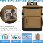 Cooler Backpack 33 Cans Backpack Coolers Insulated Leak Proof Soft Beach Cooler Bag for Men Women Ice Chest Backpack Camping Hiking Picnic Travel Cooler Lunch Backpack