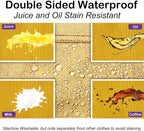 Chef Apron for Men Women with Gift Box Pack, Cross Back Apron with Pockets for Kitchen Cooking Baking Artist Painting, Cotton Canvas Work Aprons for Shop, Garden, Restaurant, Cafe (Yellow, M to XXL)