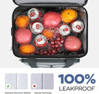 RealCool Soft Cooler Bag 35/45Can, Collapsible Cooler Insulated Leak Proof, Large Lunch Box for Men Women, Soft-Sided Cooler for Picnic, Grocery, Beach, Camping, Travel