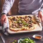 Emile Henry The Maestro 16.9" x 13" Pizza Stone, Crème