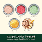 Cuisinart Ice Cream Maker Machine, 1.5 Quart Double Insulated Machine, Sorbet and Frozen Yogurt Maker, Ready in 20 Minutes, ICE-21P1, White