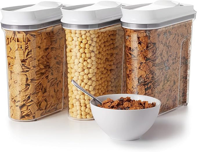 OXO Good Grips 3-Piece POP Cereal Dispenser Set