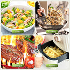 Ultrean Oil Sprayer for Cooking, 10oz/300ml Olive Oil Dispenser Bottle for Kitchen, Food-grade Glass Oil Bottle for Air Fryer, BBQ, Salad