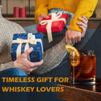 kunlisa Lake Lovers Gifts Whiskey Glasses, Lake House Decor and Gifts, Lakeside Definition 10 oz Drinking Rocks Glasses for Women Men Whisky Cocktail Scotch Bourbon Liquor