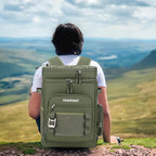 Large Waterproof Insulated Cooler Backpack for Men & Women, Leak Proof Cooler Backpack for Camping, Beach, Fishing, Picnic, Travel, Outdoor, 30L, 48Cans