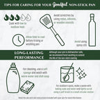 Goodful Ceramic Nonstick Pots and Pans Set, Premium Ceramic Coating Made without PFOA, PTFE or PFAS, Dishwasher Safe, 12-Piece, Turquoise