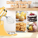 Wire Whip for KitchenAid Tilt-Head Stand Mixer Accessory Replacement, Egg Cream Stirrer, Cakes Mayonnaise Whisk，Whipping Egg White