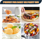 Silverware Set for 6, Heavy Duty Stainless Steel Cutlery Set Flatware Set,30 Piece Premium Silverware, Mirror Polished Modern Cutlery include Fork Knife Spoon Set,Dishwasher Safe