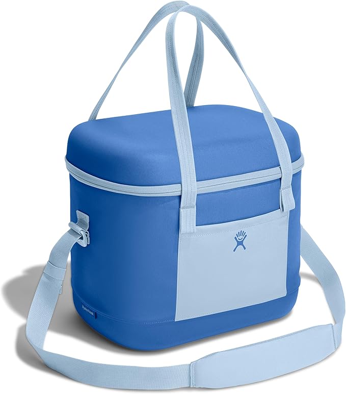 Hydro Flask Cooler Bag - Insulated Soft Lunch Bag - 20 L Capacity in Cascade and Surf Blue