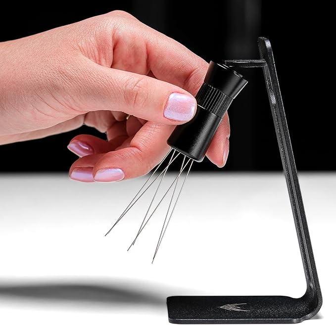 Breville Accessories Kit for Home Baristas 5pcs 54mm Calibrated Tamper, Coffee Distributor, Tamping Station, Knock Box, and WDT Tool