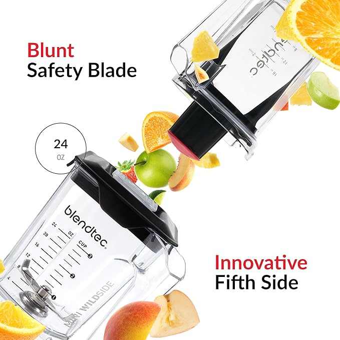 Blendtec 46 oz Mini WildSide+ and 37 oz Twister Bundle - Blender Jars Compatible with Blendtec Blenders