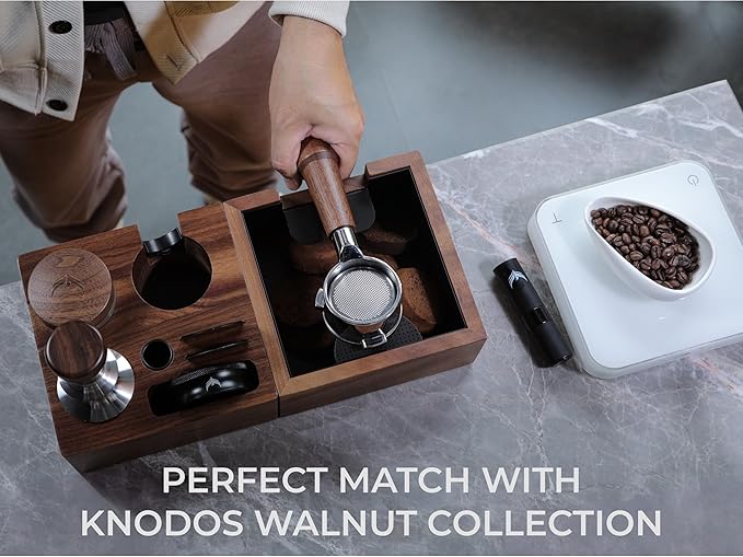 51mm Espresso Tamper Calibrated,Auto-Leveling and 30lb Spring Loaded Design Stainless Steel Ripple Base Coffee Tamper with 20lb / 25lb / 30lbs Replacement Springs
