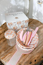 10 Piece Sourdough Kit | Vintage Jar | Bannetons Proofing | Custom Cute Jar and Cover | Dough Whisk | Pink Dough Scraper Cutter | Bread Lame | Silicone Spatula