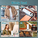 Travel Electric Kettle Portable Mini Kettle,Small Hot Water Boiler with 4 Temperature Settings,304 Stainless Steel,Fast Boiling Water with Auto Shut-Off and Boil Dry Protection,400ml (BIue, 400ML)