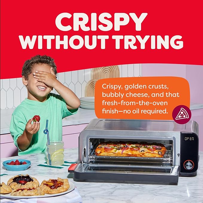 Instant Pot InstantHeat™ Pizza and Toaster Oven, Fits a 12" Pizza, Fresh Pizza, Frozen Pizza, Bake, Toast, Broil, & Reheat