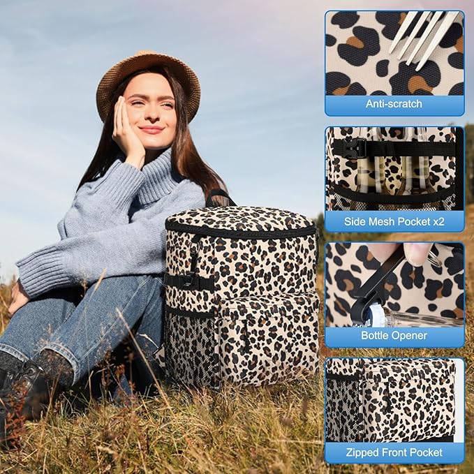 Cooler Backpack 33 Cans Backpack Coolers Insulated Leak Proof Soft Beach Cooler Bag for Men Women Ice Chest Backpack Camping Hiking Picnic Travel Cooler Lunch Backpack