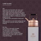 Newey & Bloomer Buckingham No. 1 Tea Kettle, 1.9 Qt. - Solid Copper Body & Tin-Lined Interior, Handmade Vintage Kitchen Essential - Gas Stovetop Compatible, Heat-Resistant Teapot