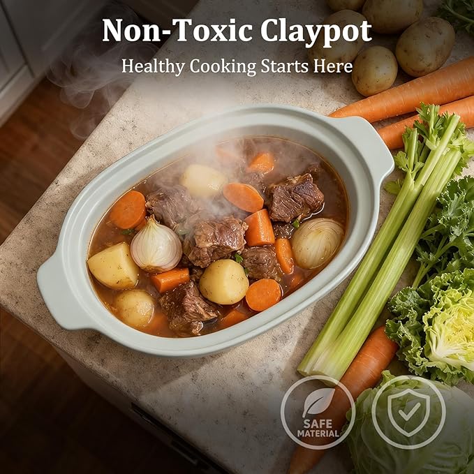 MAGNIFIQUE Casserole Dishes for Oven, 9x12 Porcelain Baking Dish, 4 Quarts Lasagna Pan with Handles, Oven Safe up to 500°F or on Stovetop, Use to Marinate, Cook, Bake, and Serve, Olive