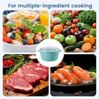 Microwave Steamer for Vegetables, Microwave Cookware with Lid, 2.5L Capacity, Perfect Cooker Bowl for Steaming Broccoli & Pasta