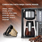 Replacement Parts Cone Reusable Coffee Permanent Filters Compatible with Ninja Coffee Maker CM300 CM305 CM360 CM371 CM400
