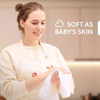 Super Absorbent Kitchen Towels 12 Pack - Premium 100% Cotton Kitchen Towels, 450GSM Thick Machine Washable White Dish Towels for Kitchen Drying, Cleaning, Dobby Weave, Unmatched Quality