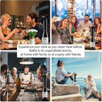 Wine Aerator Electric Wine Decanter Best Sellers One Touch Red -White Wine Accessories Aeration Work with Wine Opener for Beginner Enthusiast - Spout Pourer - wine preserver